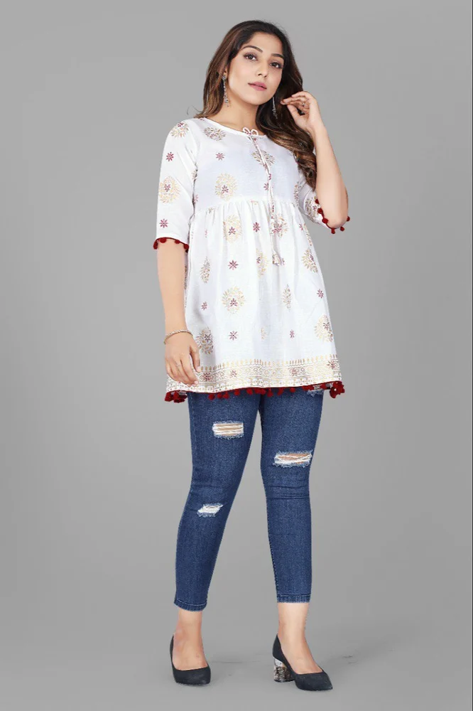 Ladies Designs Cotton Top